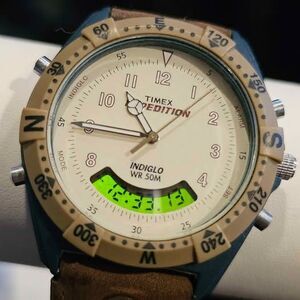 Timex digital analog watch